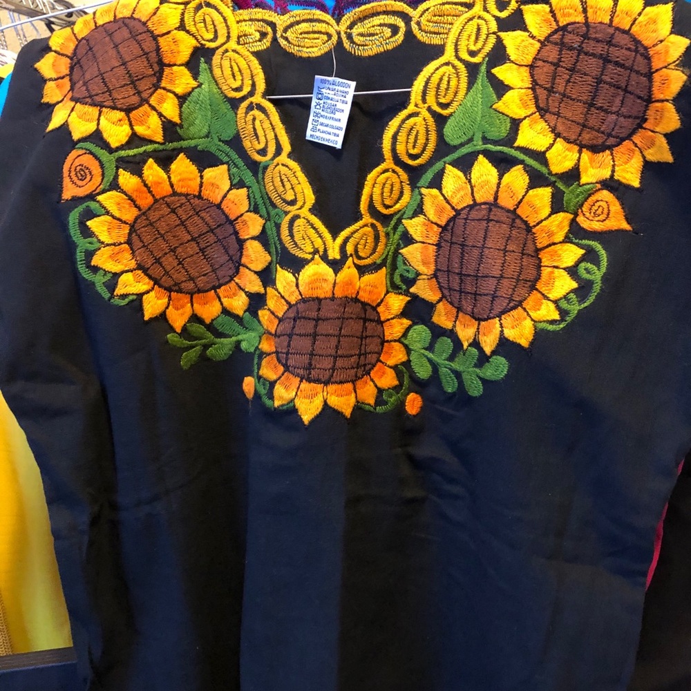 Embroided blouses
